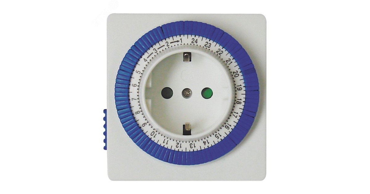 Купить Розетка с таймером (суточная) механическая IP20 16А 3500W 23203 Feron оптом в Москве