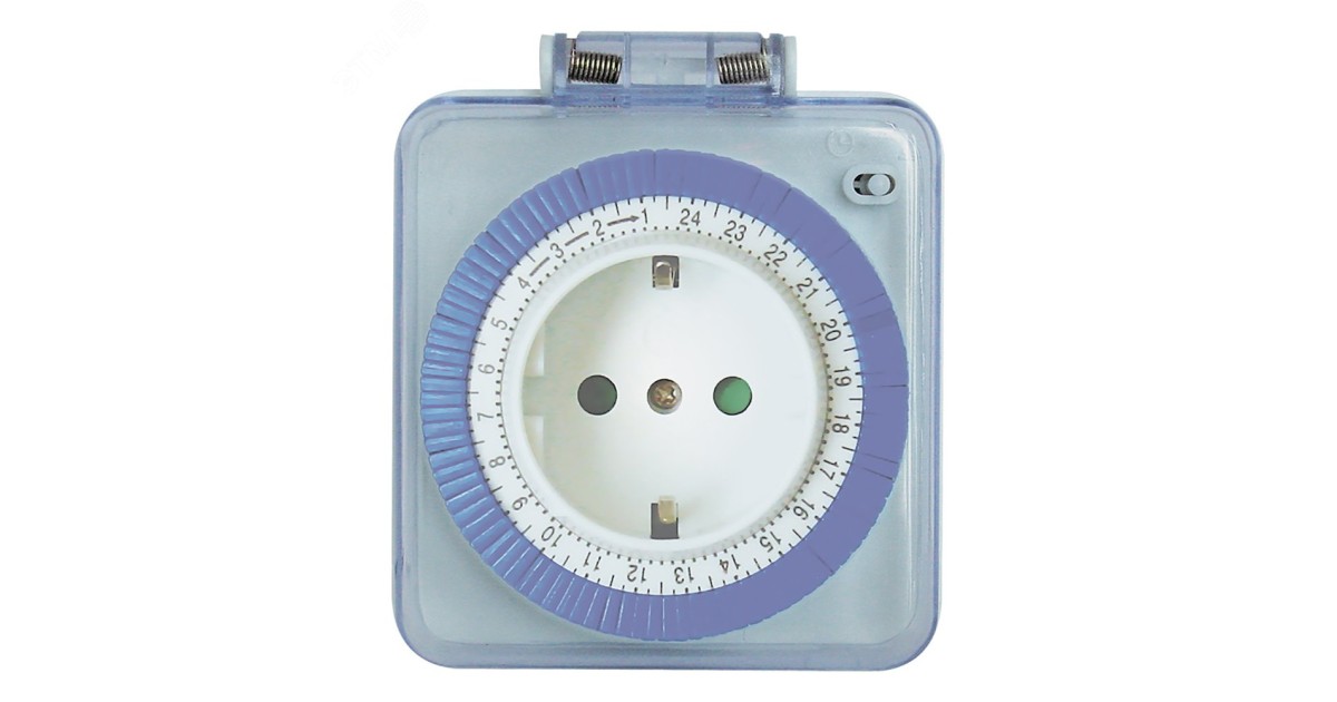 Купить Розетка с таймером (суточная) механическая IP44 16А 3500W Feron 23204 Feron оптом в Москве