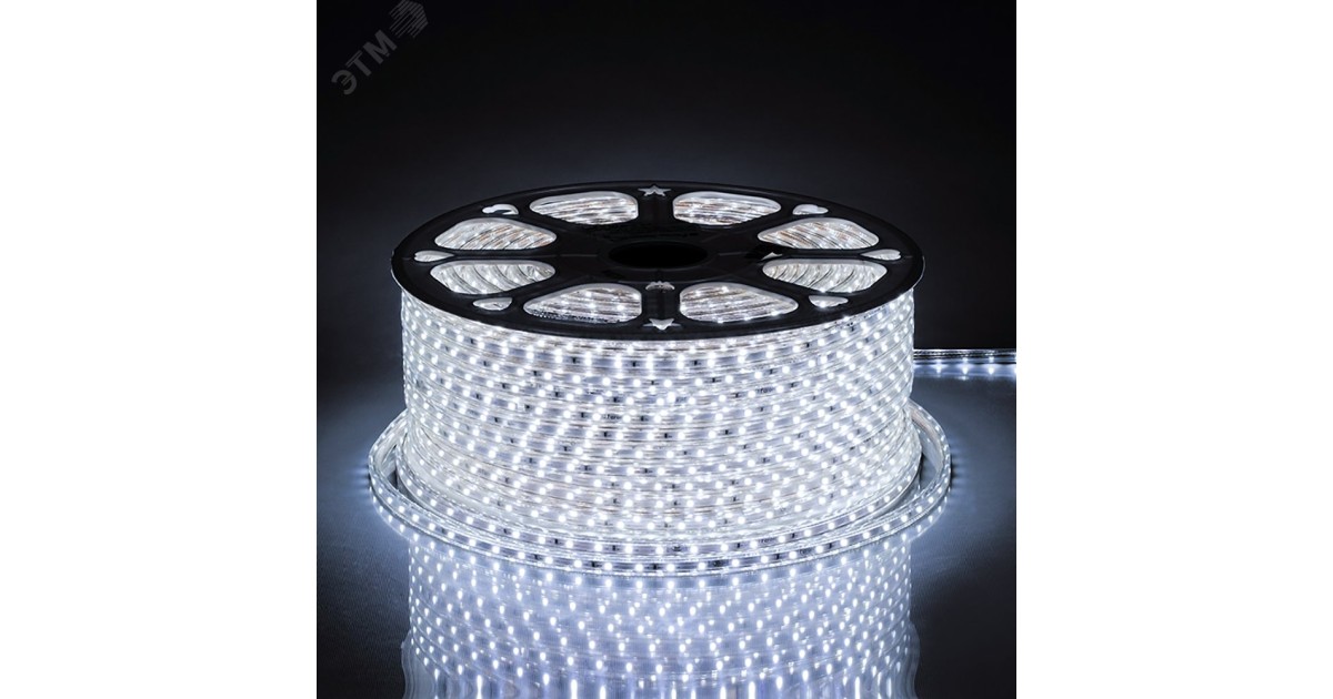 Купить Лента светодиодная LEDх60/м 1м 4.4w/m 220в IP65 дневной 26243 Feron оптом в Москве