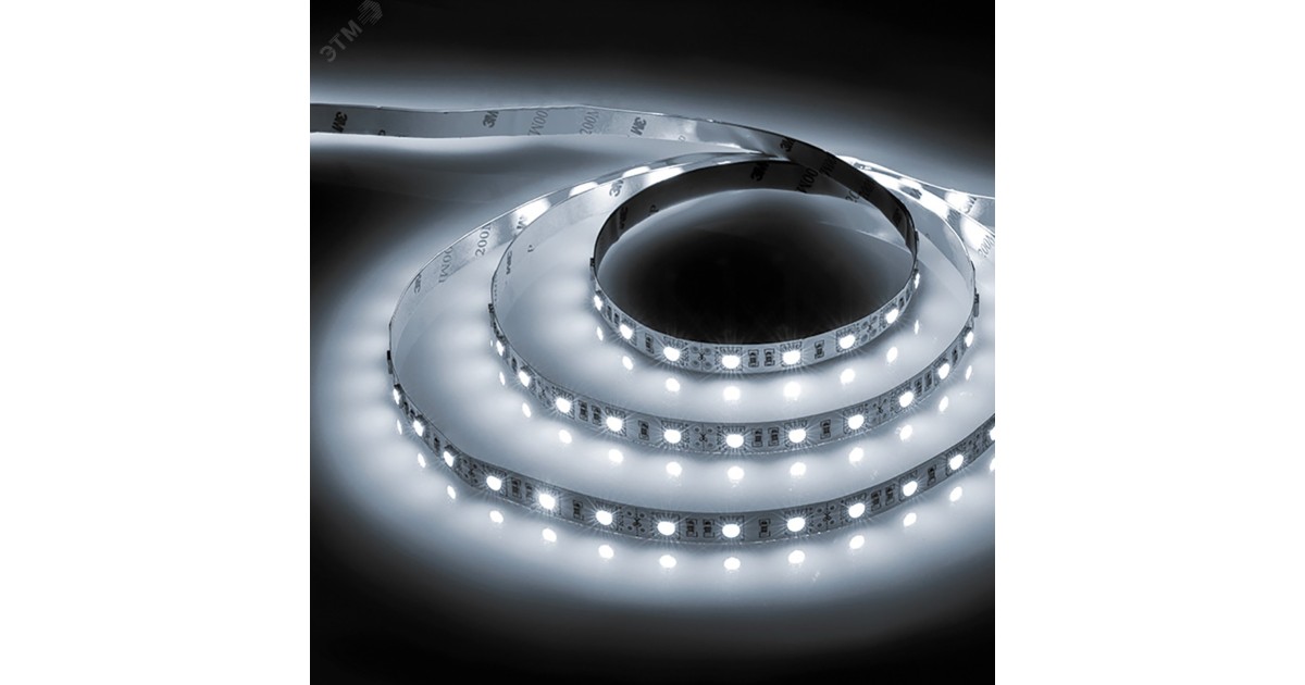 Купить Лента светодиодная LEDх60/м 3м 14.4w/m драйвер 12в дневной 27720 Feron оптом в Москве
