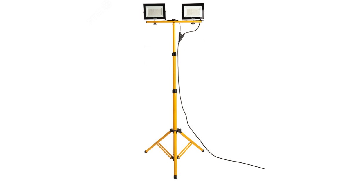Купить Прожекторы светодиодные ДО-2х30 на штативе 6400К 5400Лм IP65 29567 Feron оптом в Москве