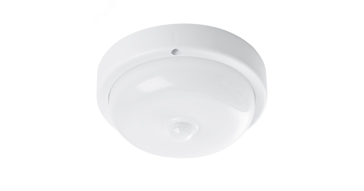 Купить Светильник светодиодный ДБП-12w с датчиком 4500К 900Лм IP54 круглый белый 29610 Feron оптом в Москве