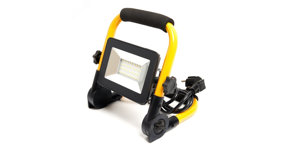 Купить Прожектор светодиодный ДО-30w переносной 6400K 2400Лм IP65 29746 Feron оптом в Москве