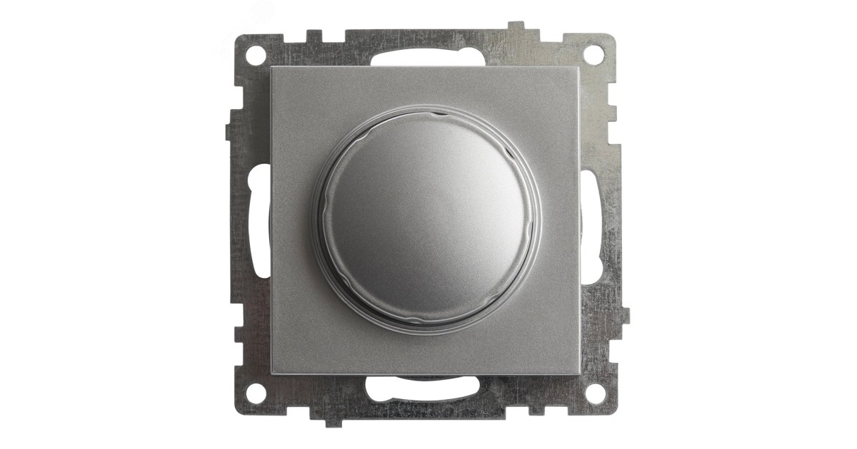 Купить Выключатель диммирующий TRIAC (механизм) 250В, 500W, серия Катрин, серебро 39587 Feron оптом в Москве