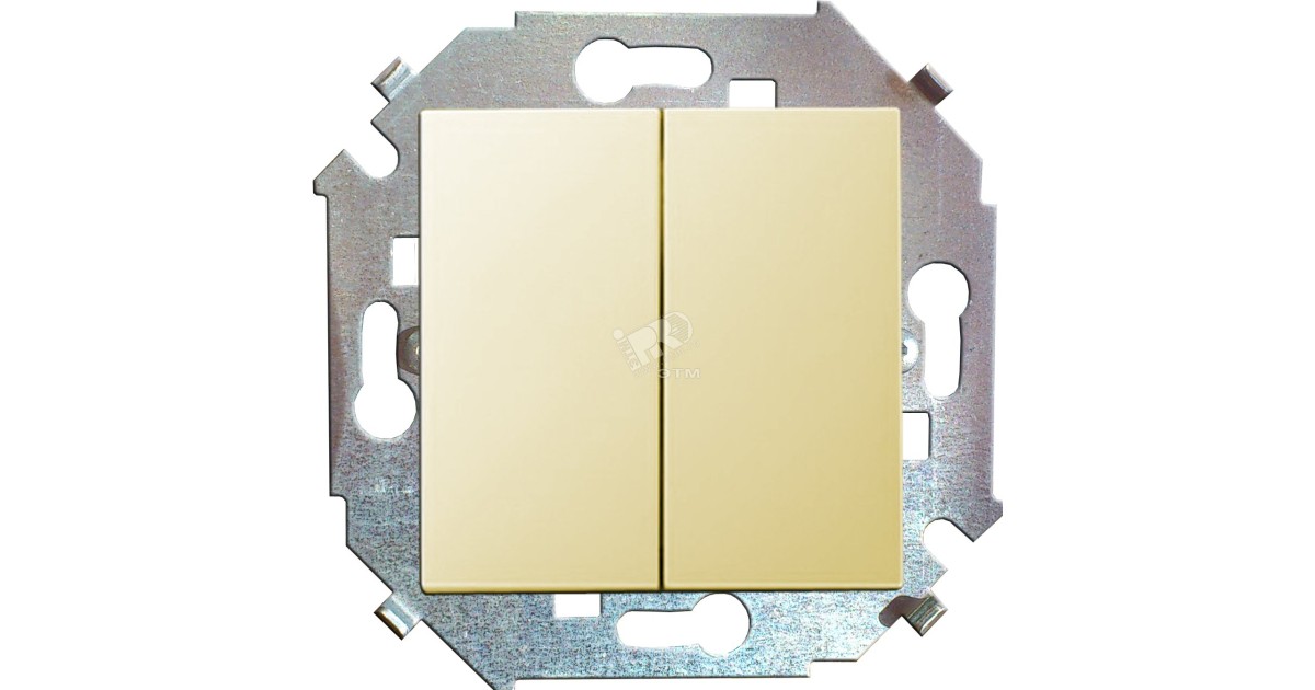 Купить Выключатель 2-кл. СП 15 16А IP20 винтов. зажим механизм сл. кость 1591398-031 Simon оптом в Москве