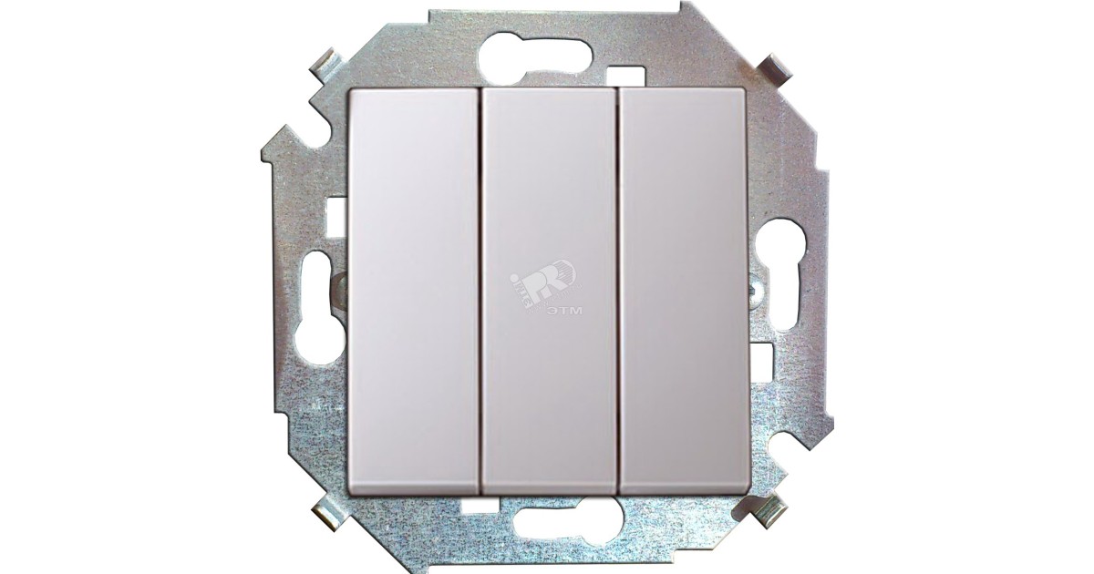 Купить Выключатель 3-кл. СП 15 16А IP20 винтов. зажим механизм бел. 1591391-030 Simon оптом в Москве