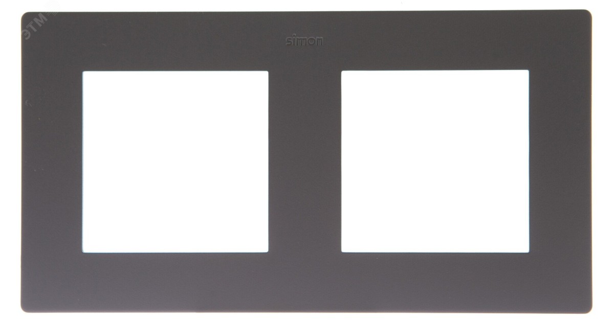 Купить Рамка 2-м 4 графит 2400620-038 Simon оптом в Москве