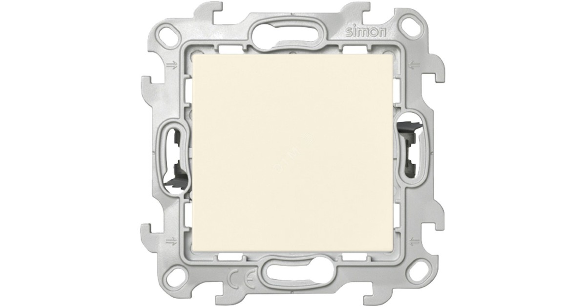 Купить Переключатель 1-кл. 1п 2мод. СП 24 10А IP20 Push&Go механизм сл. кость 2420201-031 Simon оптом в Москве