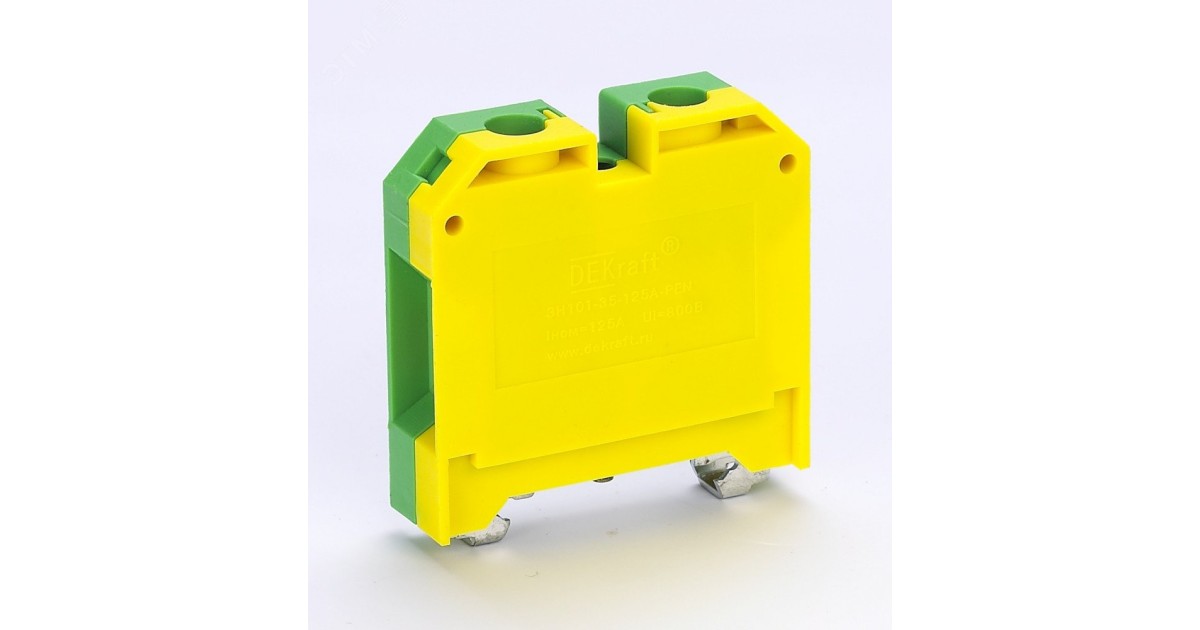 Купить Зажим наборный заземляющий 125A 35мм2 ЗН-101 C2 32416DEK DEKraft оптом в Москве