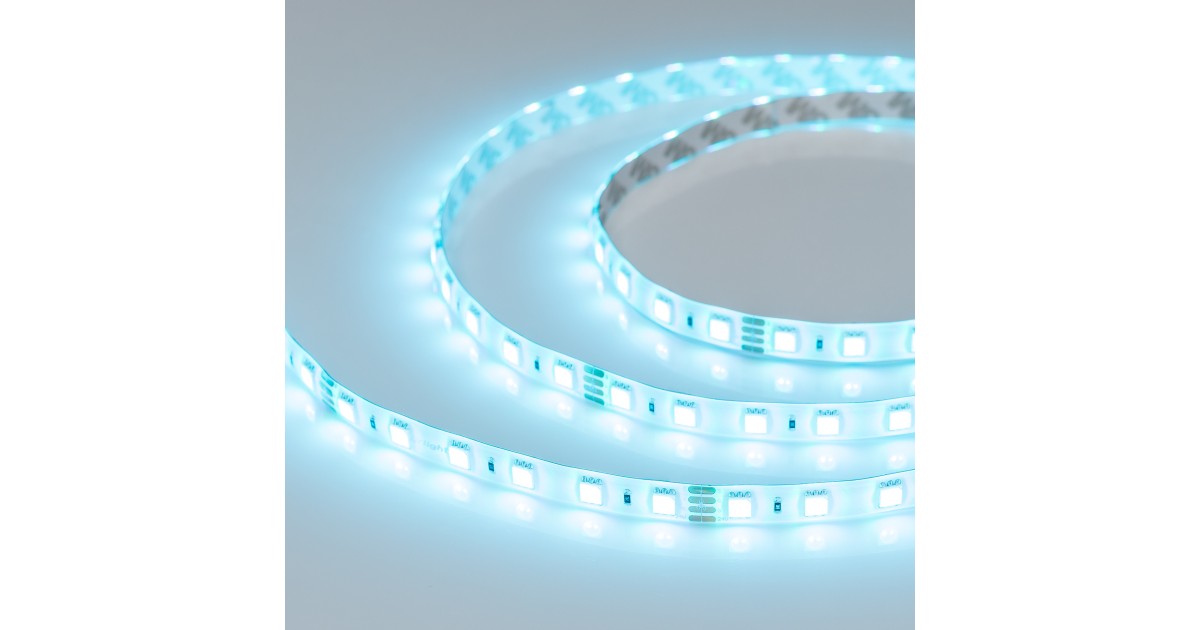 Купить Лента герметичная RTW-SE-B60-10mm 24V RGB (14.4 W/m, IP65, 5060, 5m) 014794(2) Arlight оптом в Москве