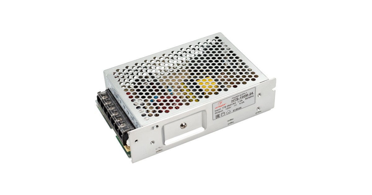 Купить Блок питания HTS-100M-24 (24V, 4.2A, 100W) 015034 Arlight оптом в Москве
