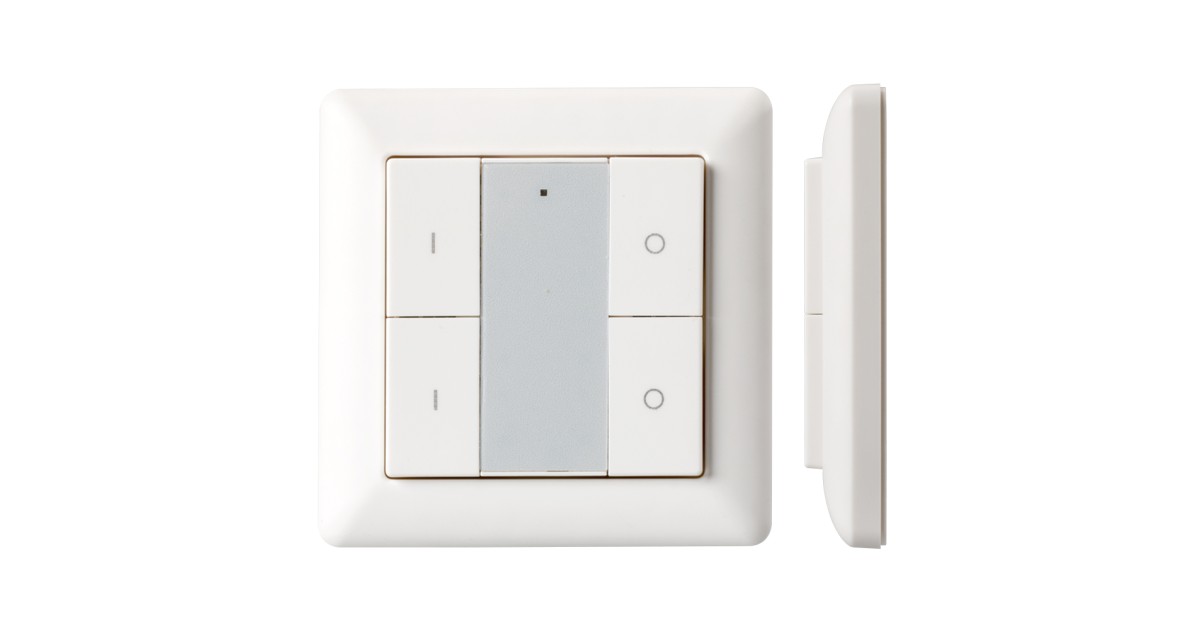 Купить Панель Knob SR-KN9550K4-UP White (KNX, DIM) 021369 Arlight оптом в Москве