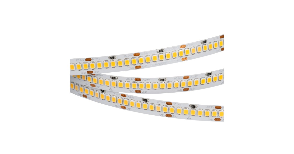 Купить Лента RT 2-5000 24V White5500 10mm (2835, 252 LED/m, LUX) 023555 Arlight оптом в Москве