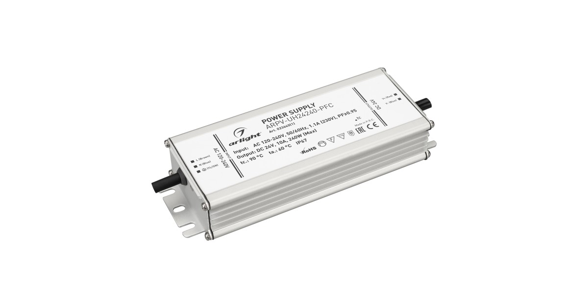 Купить Блок питания ARPV-UH24240-PFC (24V, 10.0A, 240W) 023640(1) Arlight оптом в Москве