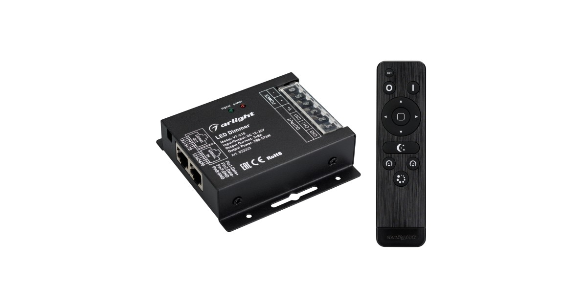 Купить Диммер VT-S18-3x8A (12-24V, ПДУ Стик 12кн, RF) 023323 Arlight оптом в Москве