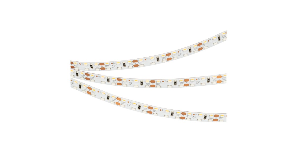 Купить Лента RS 2-5000 24V Warm3000 2x2 8mm (3014, 240 LED/m, LUX) 024466 Arlight оптом в Москве