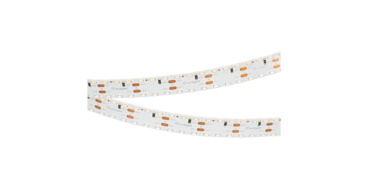Купить Лента RS 2-5000 24V Warm2700 2x2 15mm (3014, 240 LED/m, LUX) 024472 Arlight оптом в Москве