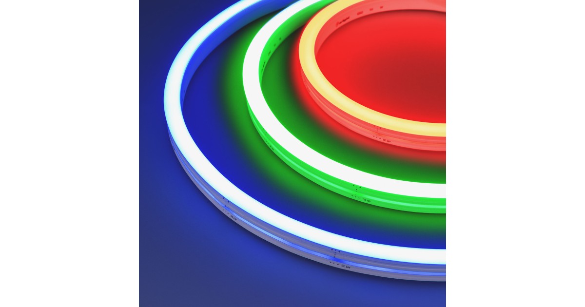 Купить Лента герметичная MOONLIGHT-SIDE-GM192-12x17mm 24V RGBW-Warm (14.4 W/m, IP67, 5m, wire x2) 042748 Arlight оптом в Москве