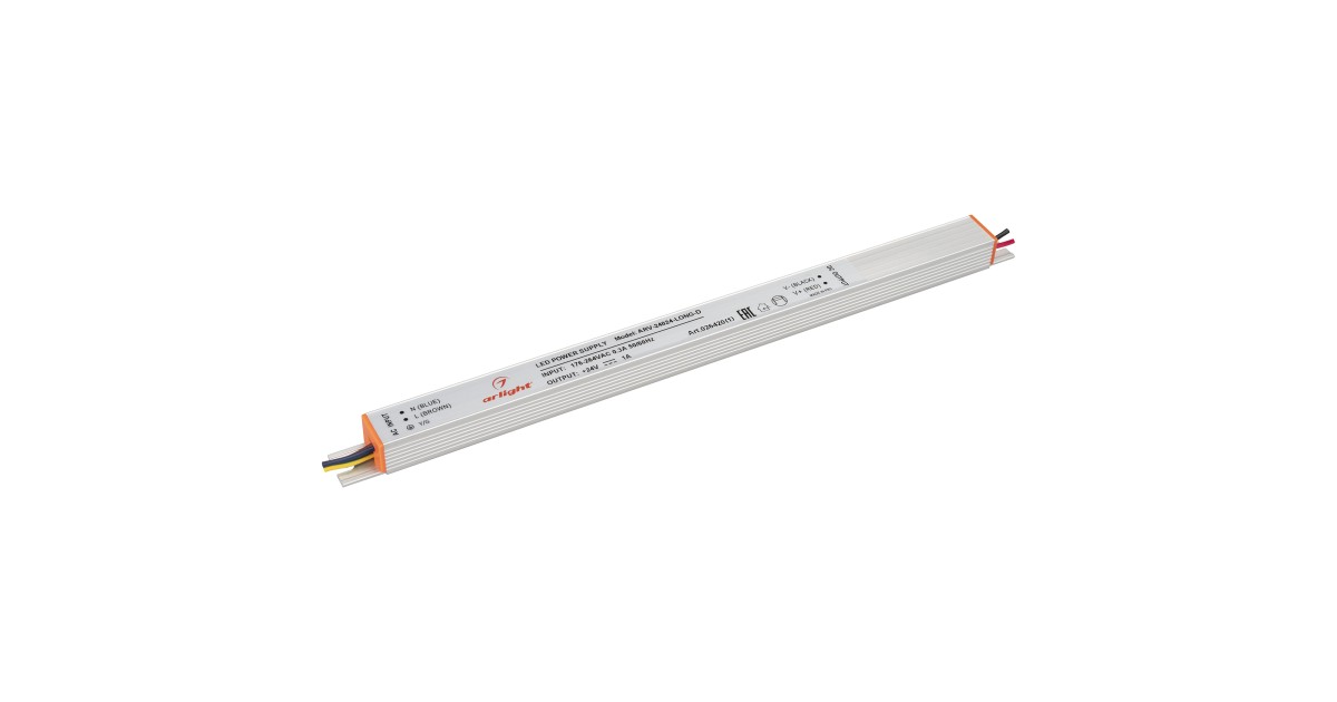 Купить Блок питания ARV-24024-LONG-D (24V, 1A, 24W) 026420(1) Arlight оптом в Москве