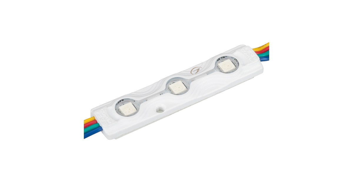 Купить Модуль герметичный ARL-ORION-R07-12V RGB (5050, 3 LED) 026540 Arlight оптом в Москве