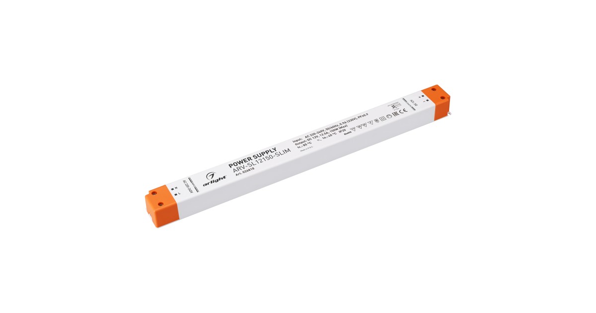 Купить Блок питания ARV-SL12150-SLIM (12V, 12.5A, 150W, PFC) 026818 Arlight оптом в Москве