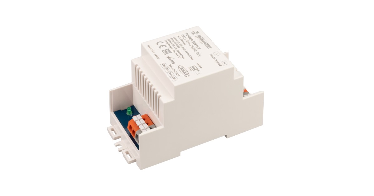 Купить INTELLIGENT ARLIGHT Блок питания шины DALI-301-PS250-DIN (230V, 250mA) 026166 Arlight оптом в Москве