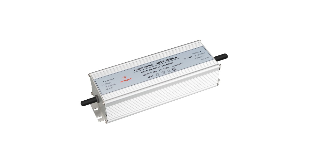 Купить Блок питания ARPV-48300-A (48V, 6.25A, 300W) 028198(1) Arlight оптом в Москве