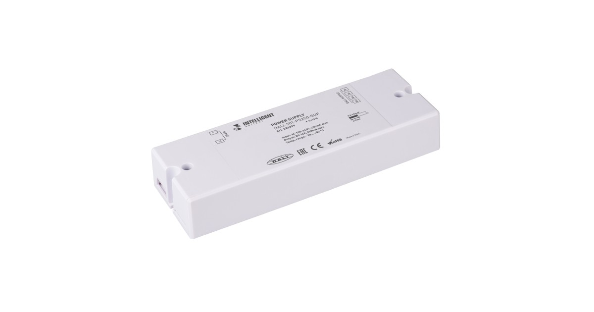 Купить INTELLIGENT ARLIGHT Блок питания шины DALI-301-PS250-SUF (230V, 250mA) 026399 Arlight оптом в Москве