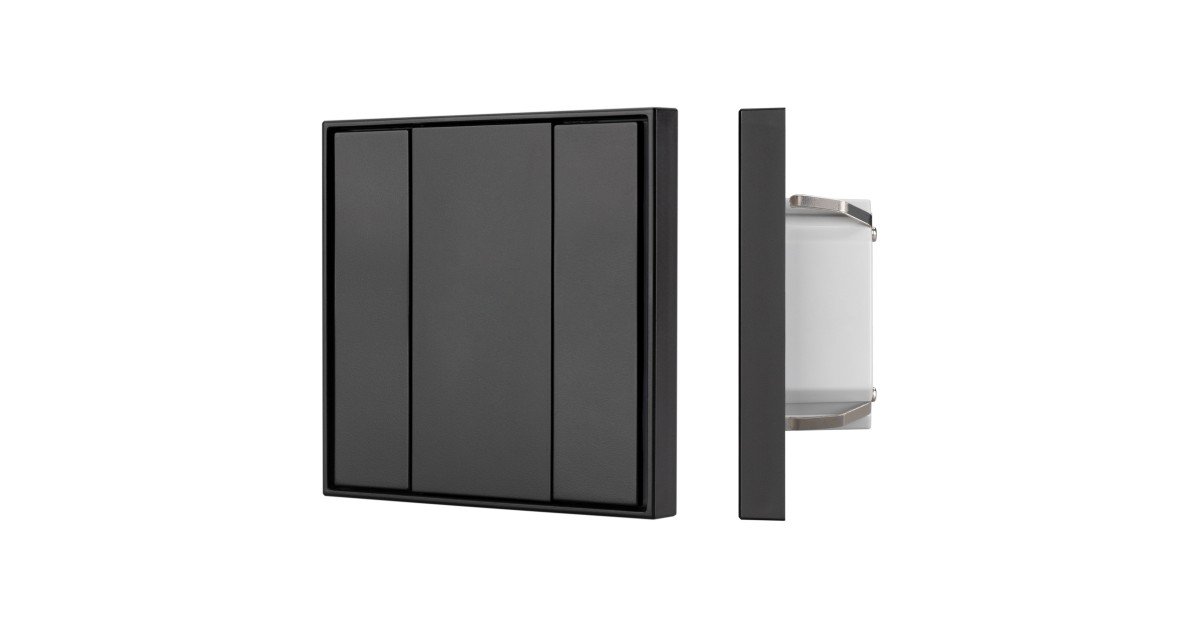 Купить INTELLIGENT ARLIGHT Панель KNX-223-2-BLACK (BUS) 028757 Arlight оптом в Москве