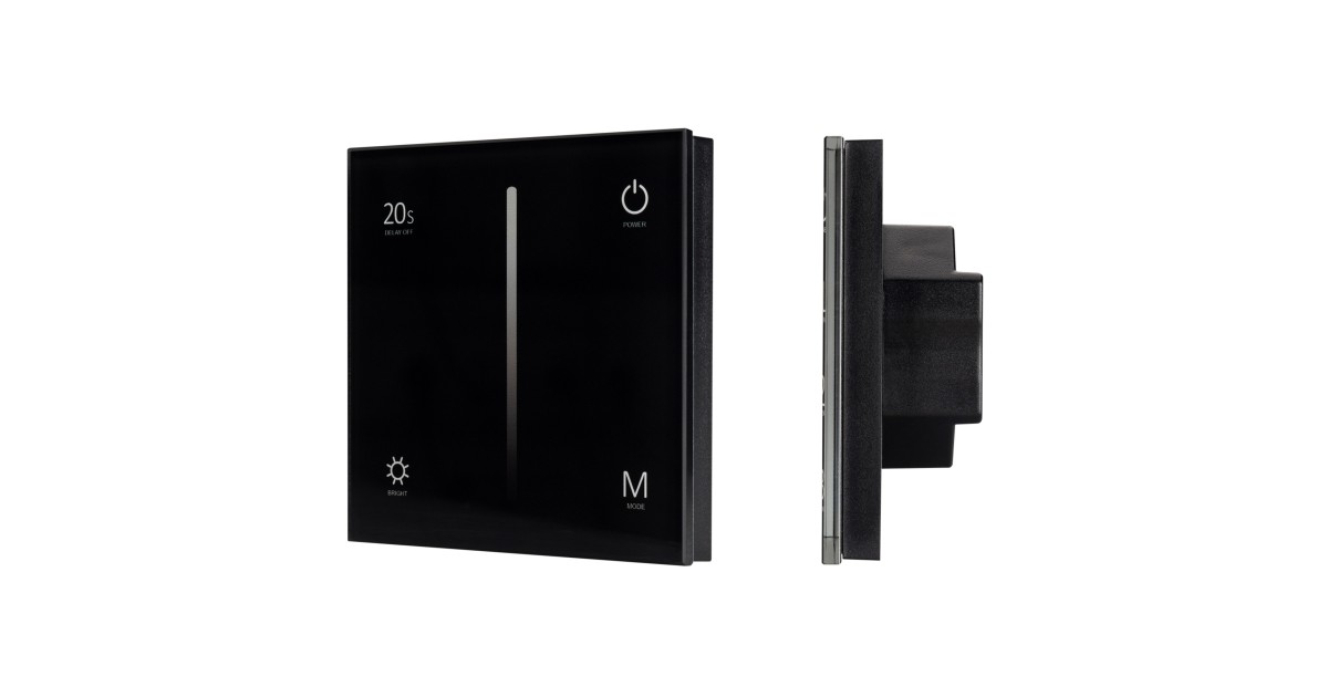 Купить Панель SMART-P35-DIM-IN Black (230V, 0-10V, Sens, 2.4G) 028113 Arlight оптом в Москве