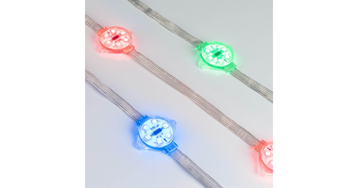 Купить Модуль управляемый VISOR-DMX-5060-6-24V RGB 120deg (D40x12mm, 1.5W, IP68) 029188 Arlight оптом в Москве