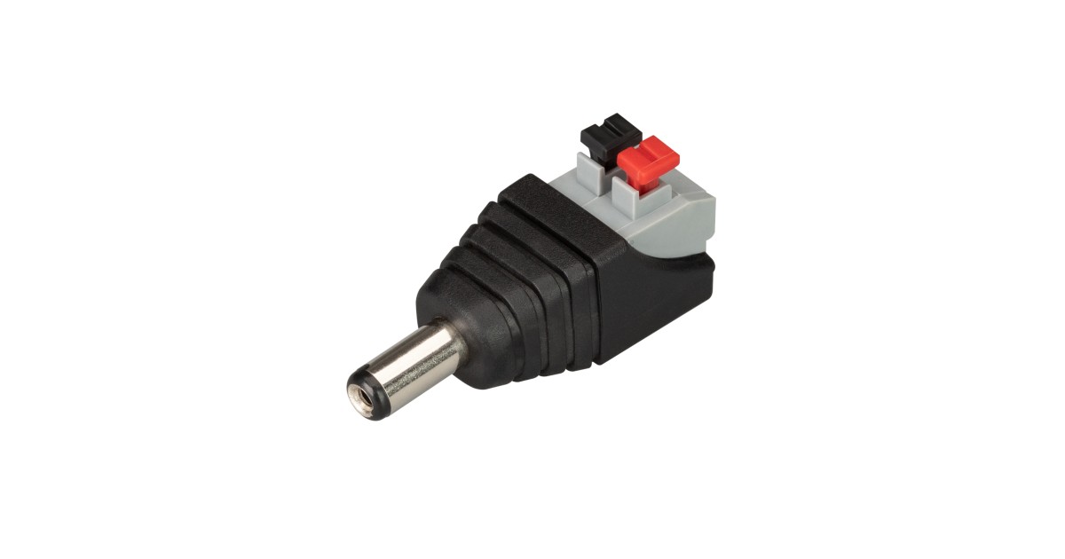 Купить Коннектор ARL-MONO-2pin-M (Jack 5.5) 030747 Arlight оптом в Москве