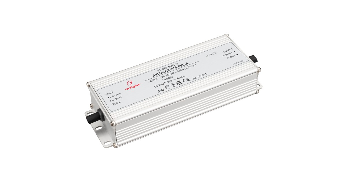 Купить Блок питания ARPV-LG24150-PFC-A (24V, 6.25A, 150W) 030015 Arlight оптом в Москве