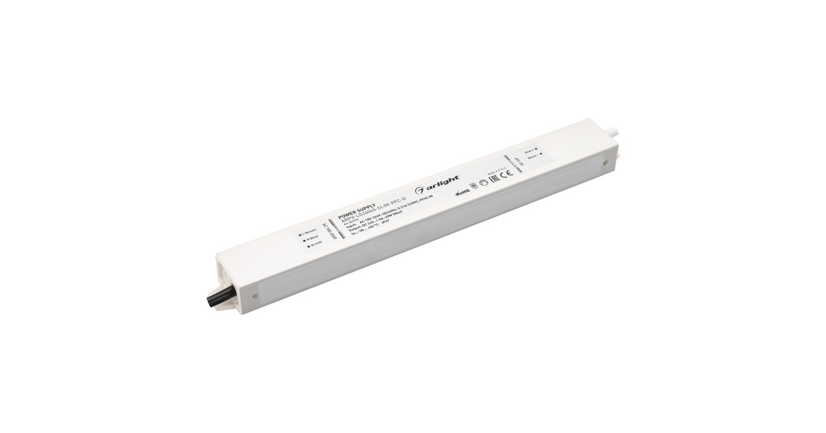 Купить Блок питания ARPV-LG24045-SLIM-PFC-D (24V, 1.9A, 45W) 031719 Arlight оптом в Москве