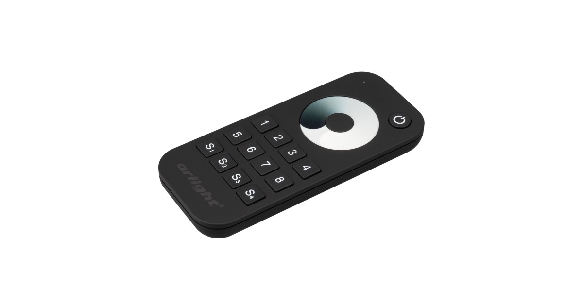 Купить Пульт SMART-R24-DIM Black (8 зон, 2.4G) 031935 Arlight оптом в Москве
