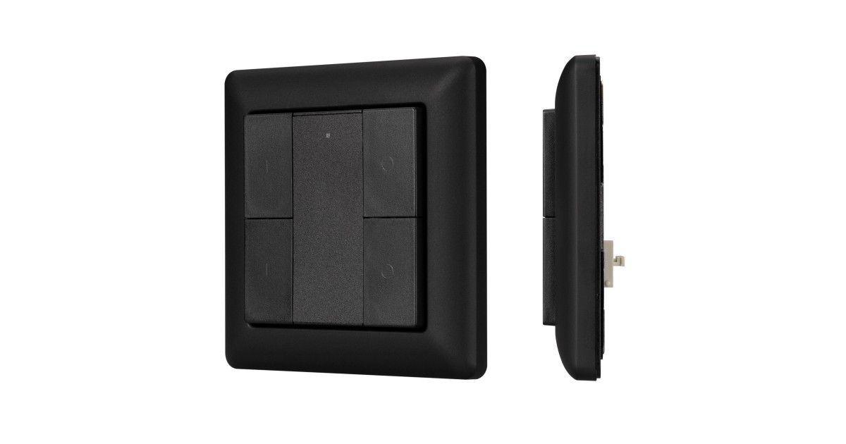 Купить INTELLIGENT ARLIGHT Панель DALI-223-2G-DIM-IN-BLACK (BUS) 031101 Arlight оптом в Москве