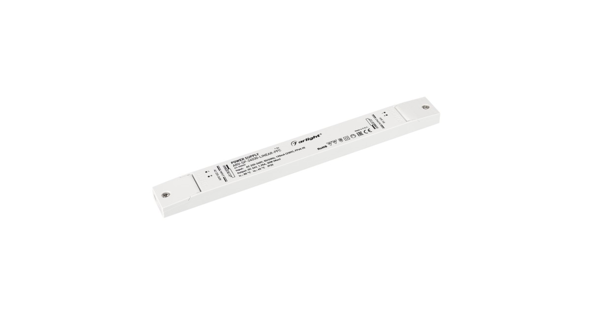 Купить Блок питания ARV-SP-24030-LINEAR-PFC (24V, 1.25A, 30W) 032623 Arlight оптом в Москве