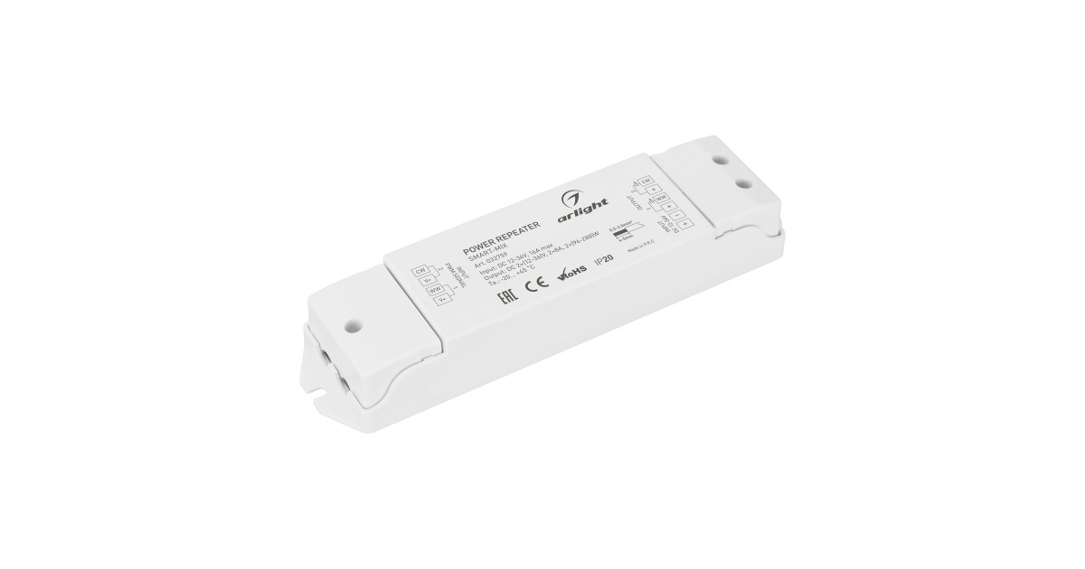 Купить Усилитель SMART-MIX (12-36V, 2x8A) 032759 Arlight оптом в Москве