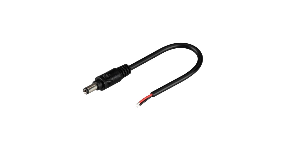 Купить Коннектор выводной DC-MONO-2PIN-L150-M (JACK 5.5, LOCK) 032853 Arlight оптом в Москве