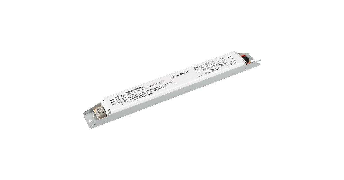 Купить Блок питания ARJ-SP-150-LINEAR-PFC-HV-ADJ (150W, 500-700mA) 032902 Arlight оптом в Москве
