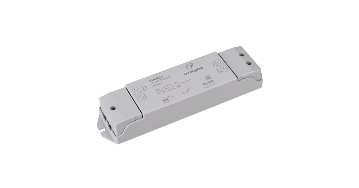 Купить Диммер SMART-D32-DIM (12-36V, 12A, 0/1-10V) 027137 Arlight оптом в Москве