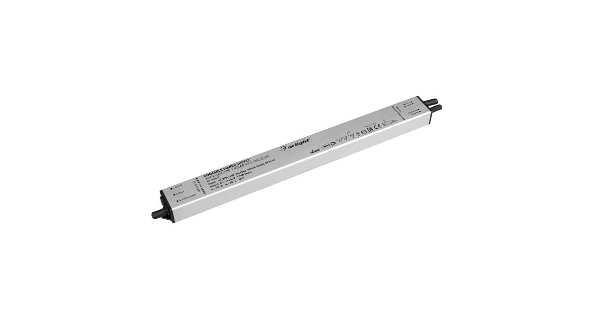 Купить Блок питания ARPV-LG24100-LINEAR-PFC-DALI2-PD (24V, 4.2A, 100W) 033540 Arlight оптом в Москве