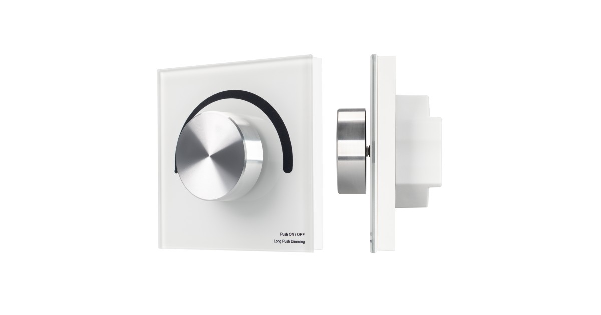 Купить Панель SMART-P1-DIM-G-IN White (3V, Rotary, 2.4G) 033752 Arlight оптом в Москве