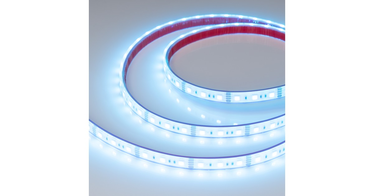 Купить Лента герметичная RTW-PFS-B60-13mm 12V RGB (14.4 W/m, IP68, 5060, 5m) 033790 Arlight оптом в Москве