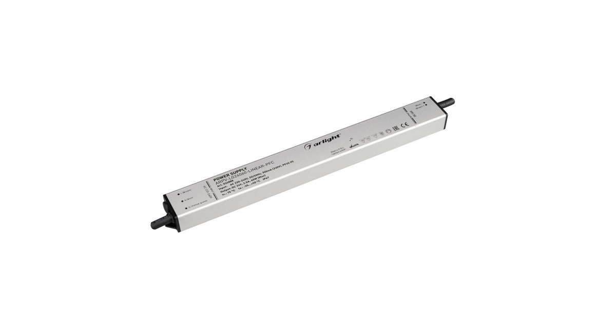 Купить Блок питания ARPV-LG24060-LINEAR-PFC (24V, 2.5A, 60W) 034888 Arlight оптом в Москве