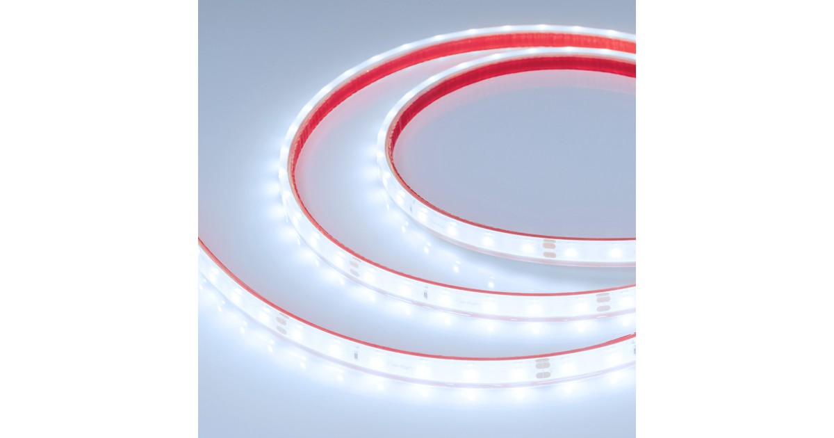 Купить Лента герметичная RTW-PFS-A60-11mm 24V Cool 8K (4.8 W/m, IP68, 2835, 5m) 034180 Arlight оптом в Москве