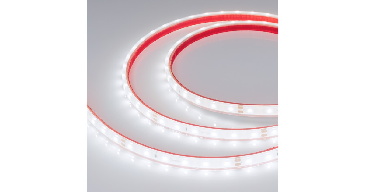 Купить Лента герметичная RTW-PFS-A60-11mm 24V White6000 (4.8 W/m, IP68, 2835, 5m) 034157 Arlight оптом в Москве