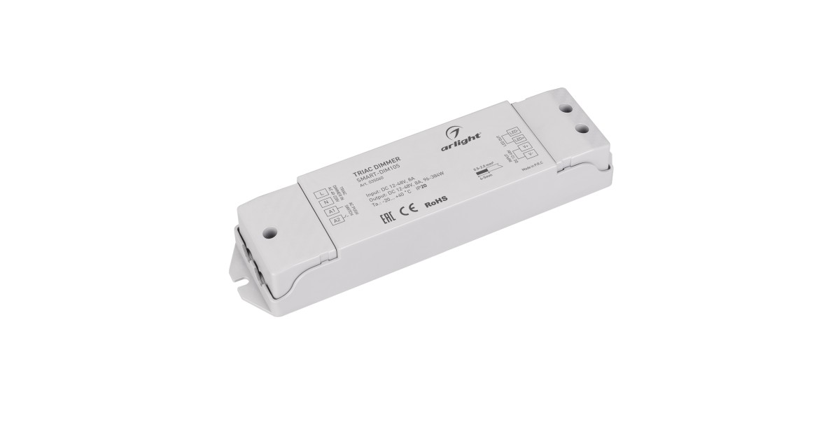 Купить Диммер SMART-DIM105 (12-48V, 8A, TRIAC) 035060 Arlight оптом в Москве