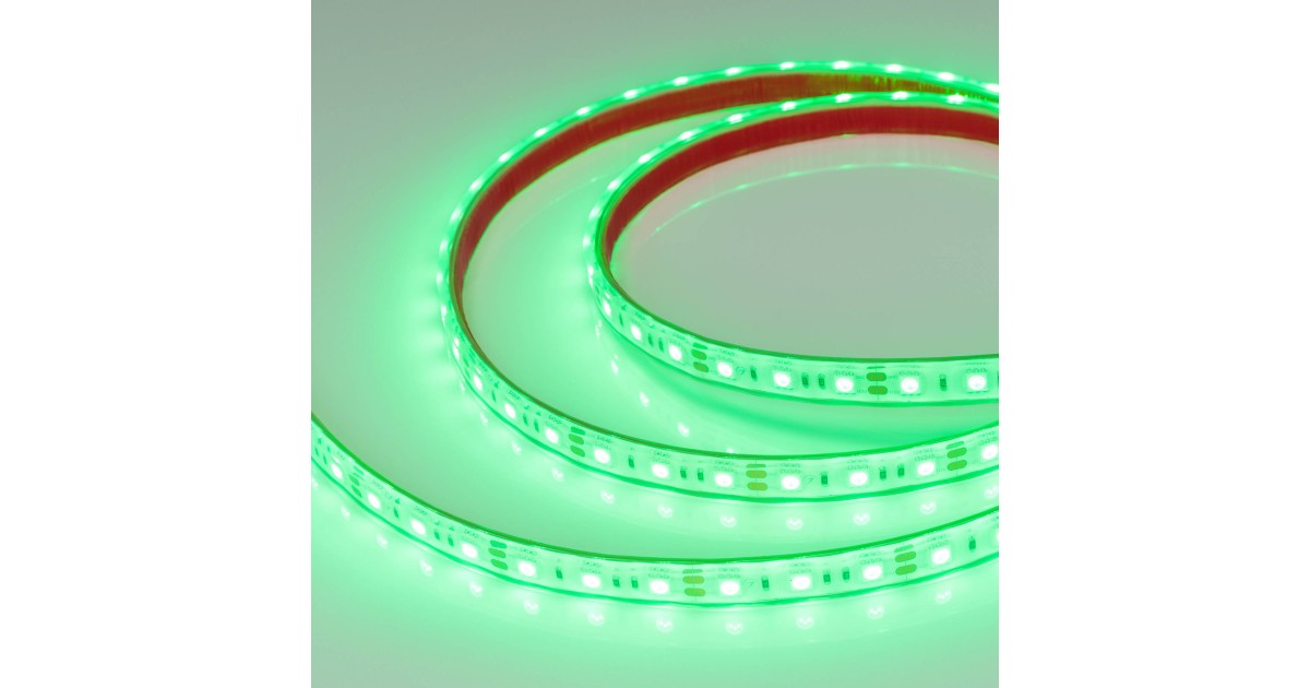 Купить Лента герметичная RTW-PFS-B60-13mm 12V Green (14.4 W/m, IP68, 5060, 5m) 036442 Arlight оптом в Москве