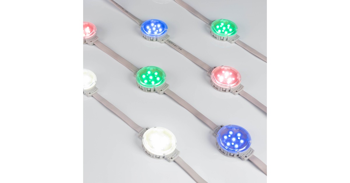 Купить Модуль управляемый DMX-F10-D50 24V RGBW-Day (2W, IP68, 120 deg) 039489 Arlight оптом в Москве